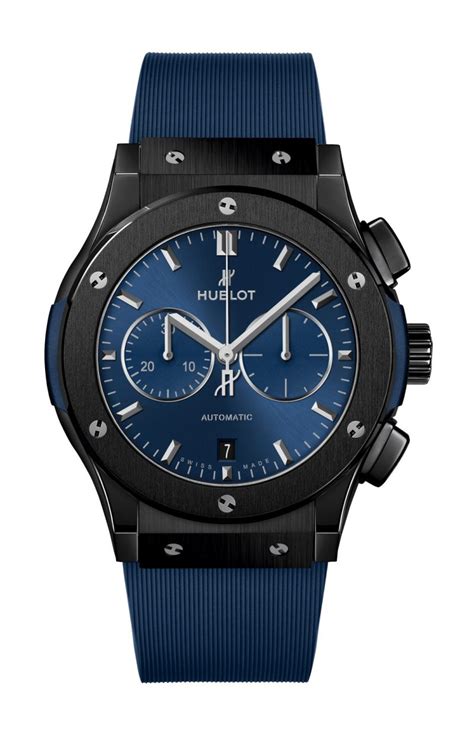 hublot classic fusion ceramic blue chronograph price|Hublot classic fusion review.